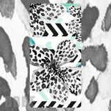 Leopard Floral Faded Image