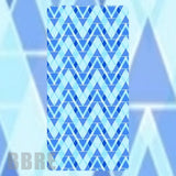 Geometric Blue Faded Image