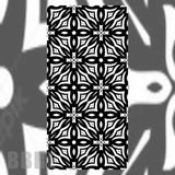 Black Floral Faded Image