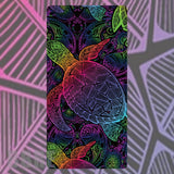Colorful Turtle Faded Image