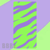 Vibrant Zebra Faded Image