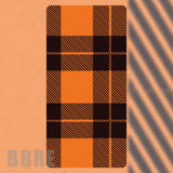 Plaid Orange Faded Image