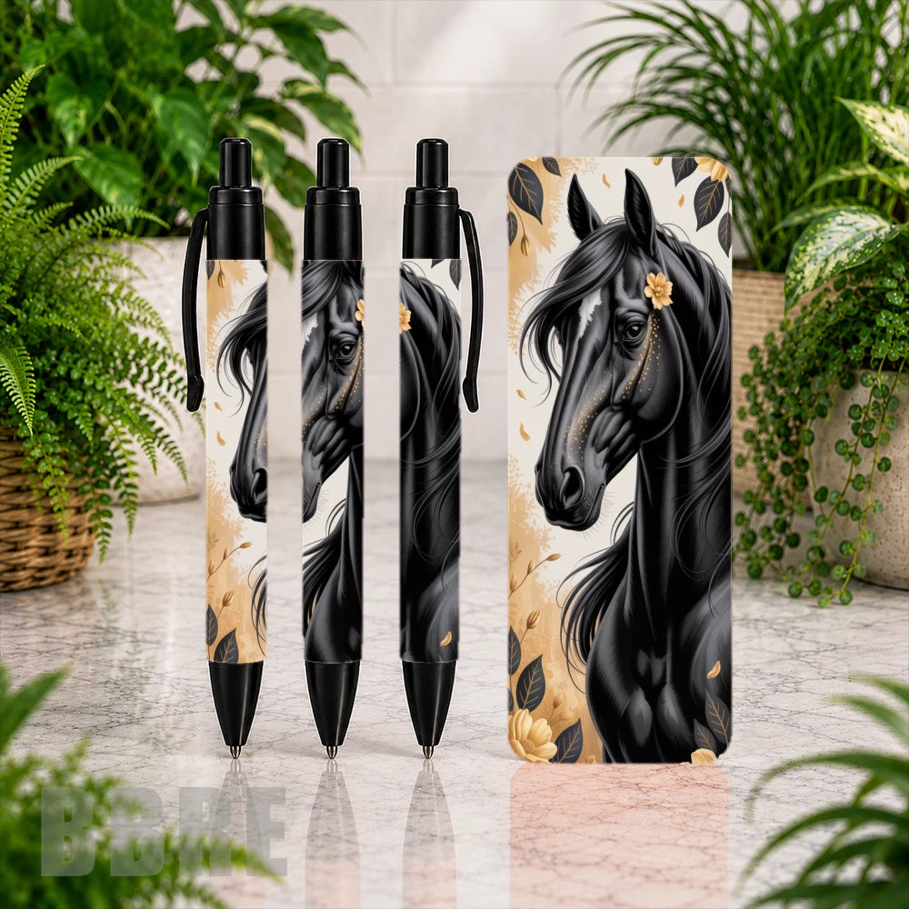 Elegant Black Horse Main Image