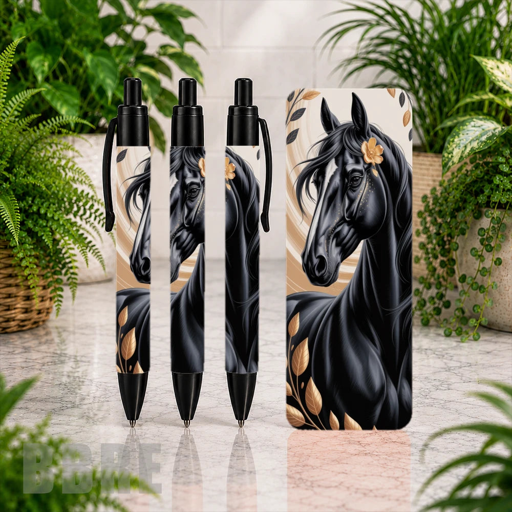 Elegant Black Horse 3 Main Image