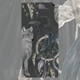Wolf Raven Faded Image