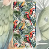 Tropical Parrots 10 Faded Image