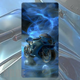 Blue Motorcycle 2 Faded Image