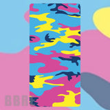 Colorful Camo Faded Image