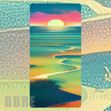Ocean Sunset Faded Image