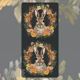 Floral Bunny Faded Image