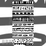 Bold Patterns Faded Image