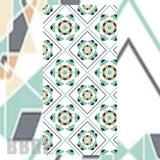 Geometric Pattern Faded Image