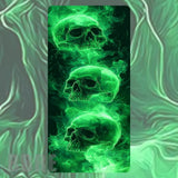 Green Skull 2 Faded Image