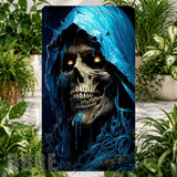 Blue Skull Phone Stand Transfer