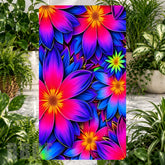 Vibrant Floral Phone Stand Transfer