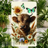 Highland Cow Phone Stand Transfer