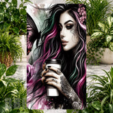 Floral Butterfly 5 Phone Stand Transfer