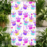 Colorful Owls Phone Stand Transfer