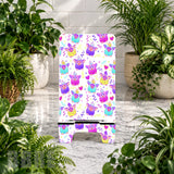 Colorful Owls Phone Stand Transfer