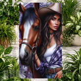 Cowgirl Horse 2 Phone Stand Transfer