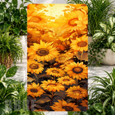 Sunflower Field Phone Stand Transfer