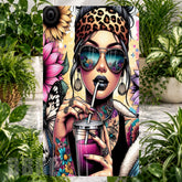 Bold Floral 2 Phone Stand Transfer