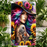 Colorful Floral Phone Stand Transfer