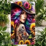 Colorful Floral Phone Stand Transfer