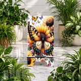 Butterfly Sunflowers 2 Phone Stand Transfer