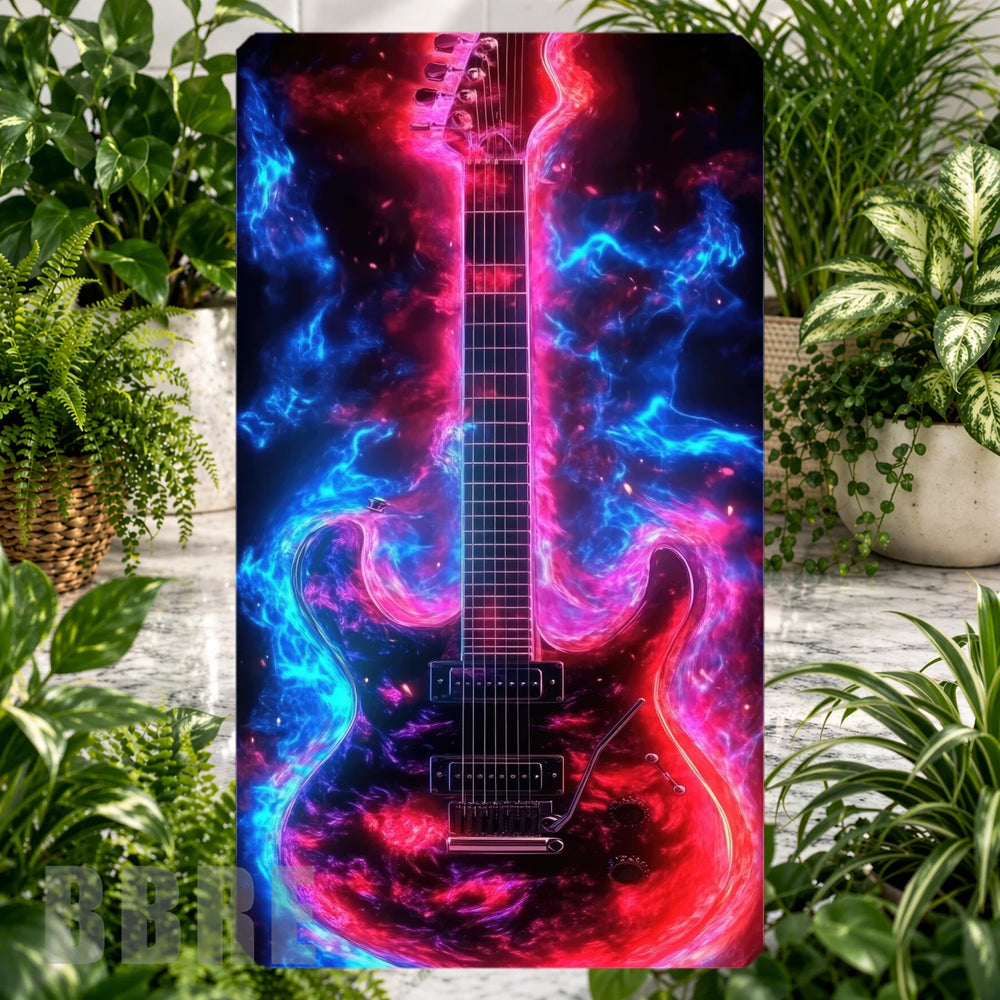 Cosmic Guitar Phone Stand Transfer
