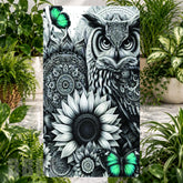 Owl Mandala Phone Stand Transfer