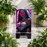 Vibrant Nun Phone Stand Transfer