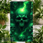 Green Skull 2 Phone Stand Transfer