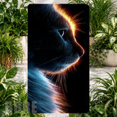 Neon Cat Phone Stand Transfer