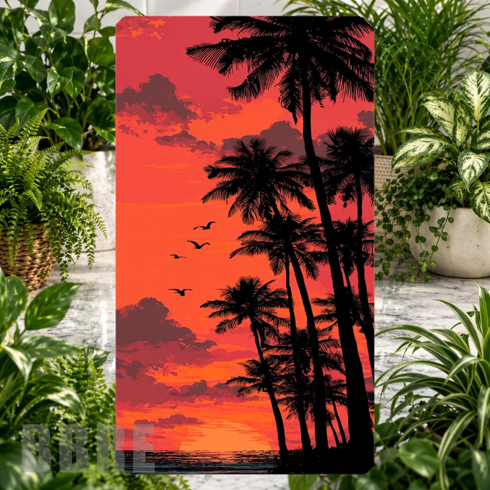 Tropical Sunset 2 Phone Stand Transfer