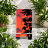 Tropical Sunset 2 Phone Stand Transfer