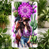 Cowgirl Cactus 2 Phone Stand Transfer