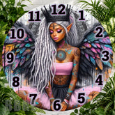 Fairy Clock Clock Sublimation Wrap,