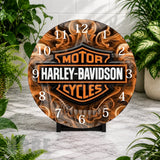 Harley Davidson Clock Mockup,