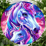 Unicorn Dreams Clock Sublimation Wrap,