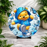 Cheerful Bear Clock Mockup,