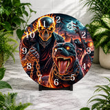 Ghost Rider Clock Mockup,