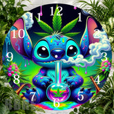 Colorful Creature Clock Sublimation Wrap,