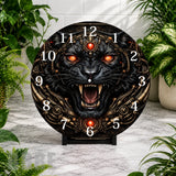 Fierce Panther 2 Clock Mockup,