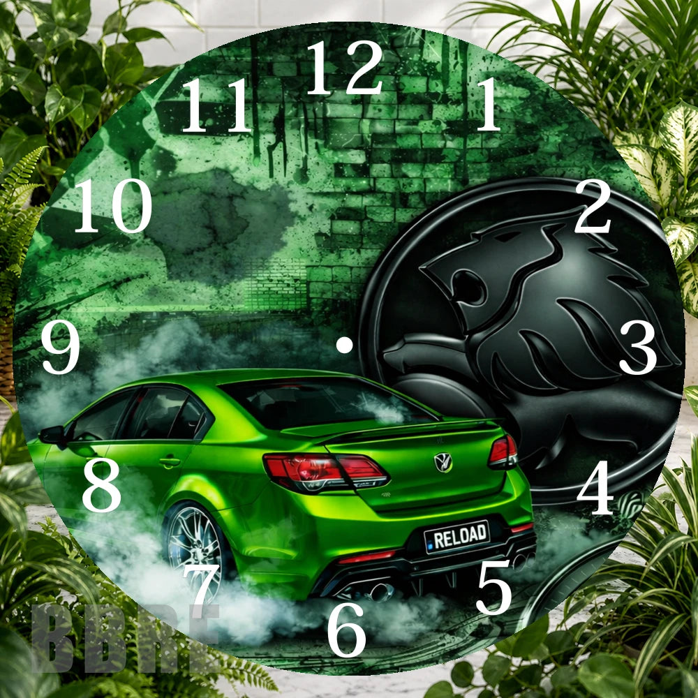 Green Muscle Clock Sublimation Wrap,