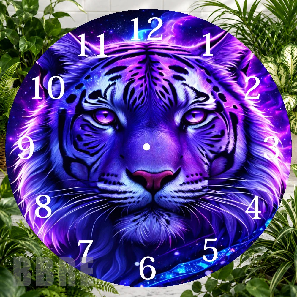 Majestic Tiger Clock Sublimation Wrap,