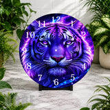 Majestic Tiger Clock Mockup,