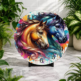 Majestic Horses 6 Clock Mockup,