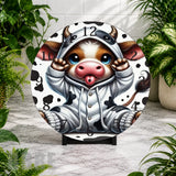 Cute Cow Clock Mockup,