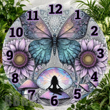 Butterfly Dream 2 Clock Sublimation Wrap,